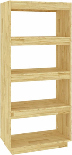 vidaXL - Boekenkast - / - kamerscherm - 60x35x135 - cm - massief - grenenhout