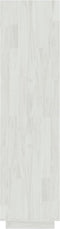 vidaXL - Boekenkast/kamerscherm - 60x35x135 - cm - massief - grenenhout - wit