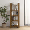 vidaXL - Boekenkast/kamerscherm - 60x35x160 - cm - massief - hout - honingbruin