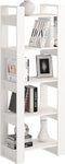 vidaXL - Boekenkast/kamerscherm - 60x35x160 - cm - massief - hout - wit