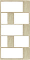 vidaXL - Boekenkast/kamerscherm - 80x24x159 - cm - bewerkt - hout - sonoma - eiken