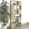 vidaXL - Boekenkast/kamerscherm - 80x24x186 - cm - bewerkt - hout - sonoma - eiken