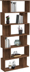 vidaXL - Boekenkast/kamerscherm - 80x24x192 - cm - bewerkt - hout - bruineiken