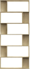 vidaXL - Boekenkast - / - kamerscherm - 80x24x192 - cm - bewerkt - hout - sonoma - eiken