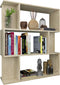 vidaXL - Boekenkast/kamerscherm - 80x24x96 - cm - bewerkt - hout - sonoma - eiken