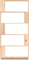 vidaXL - Boekenkast/kamerscherm - 80x25x163,5 - cm - massief - grenenhout