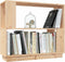 vidaXL - Boekenkast/kamerscherm - 80x25x70 - cm - massief - grenenhout