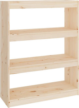 vidaXL - Boekenkast/kamerscherm - 80x30x103,5 - cm - massief - grenenhout