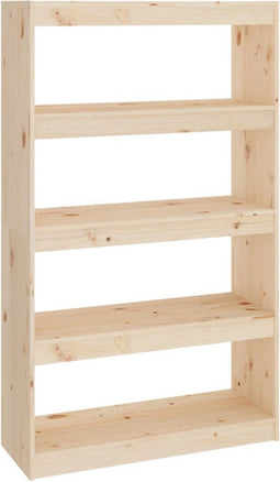 vidaXL - Boekenkast/kamerscherm - 80x30x103,5 - cm - massief - grenenhout