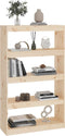 vidaXL - Boekenkast/kamerscherm - 80x30x103,5 - cm - massief - grenenhout
