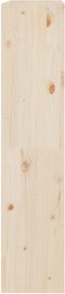vidaXL - Boekenkast/kamerscherm - 80x30x103,5 - cm - massief - grenenhout