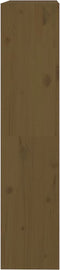 vidaXL - Boekenkast/kamerscherm - 80x30x135,5 - cm - grenenhout - honingbruin