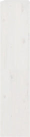 vidaXL - Boekenkast/kamerscherm - 80x30x135,5 - cm - massief - grenenhout - wit