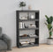 vidaXL - Boekenkast/kamerscherm - 80x30x135,5 - cm - massief - grenenhout - grijs