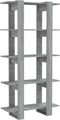 vidaXL - Boekenkast/kamerscherm - 80x30x160 - cm - bewerkt - hout - grijs - sonoma