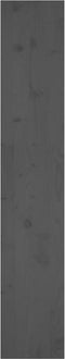 vidaXL - Boekenkast/kamerscherm - 80x30x167,4 - cm - massief - grenenhout - grijs