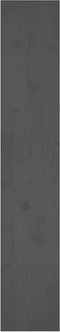 vidaXL - Boekenkast/kamerscherm - 80x30x167,4 - cm - massief - grenenhout - grijs