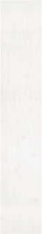 vidaXL - Boekenkast/kamerscherm - 80x30x167,4 - cm - massief - grenenhout - wit