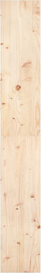 vidaXL - Boekenkast/kamerscherm - 80x30x199,5 - cm - massief - grenenhout