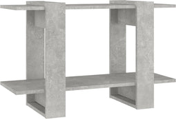 vidaXL - Boekenkast/kamerscherm - 80x30x51 - cm - betongrijs