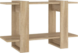 vidaXL - Boekenkast/kamerscherm - 80x30x51 - cm - sonoma - eikenkleurig