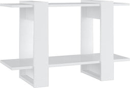 vidaXL - Boekenkast/kamerscherm - 80x30x51 - cm - wit
