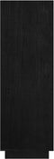vidaXL - Boekenkast/kamerscherm - 80x35x103 - cm - massief - grenenhout - zwart