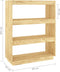 vidaXL - Boekenkast - / - kamerscherm - 80x35x103 - cm - massief - grenenhout