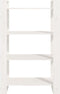 vidaXL - Boekenkast/kamerscherm - 80x35x125 - cm - massief - grenenhout - wit
