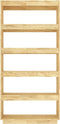 vidaXL - Boekenkast - / - kamerscherm - 80x35x167 - cm - massief - grenenhout