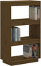 vidaXL - Boekenkast/kamerscherm - massief - grenenhout - honingbruin