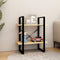 vidaXL - Boekenkast - met - 2 - schappen - 60x30x70 - cm - massief - grenenhout