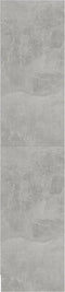 vidaXL - Boekenkast - met - 3 - schappen - 60x24x109 - cm - bewerkt - hout - betongrijs