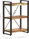vidaXL - Boekenkast - met - 3 - schappen - 60x30x80 - cm - massief - gerecycled - hout