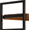 vidaXL - Boekenkast - met - 4 - schappen - 80x30x180 - cm - massief - gerecycled - hout