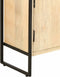 vidaXL - Boekenkast - met - 4 - schappen - 80x30x180 - cm - massief - mangohout