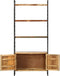 vidaXL - Boekenkast - met - 4 - schappen - 80x30x180 - cm - massief - gerecycled - hout