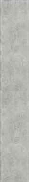 vidaXL - Boekenkast - met - 5 - schappen - 60x30x189 - cm - bewerkt - hout - betongrijs