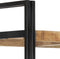 vidaXL - Boekenkast - met - 5 - schappen - 90x30x180 - cm - massief - mangohout