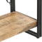 vidaXL - Boekenkast - met - 5 - schappen - 90x30x180 - cm - massief - mangohout