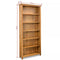 vidaXL - Boekenkast - met - 6 - schappen - 80x22,5x180 - cm - massief - eikenhout
