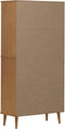vidaXL - Boekenkast - MOLDE - 85x35x170,5 - cm - massief - grenenhout - bruin