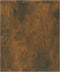 vidaXL - Boekenkast/tv-meubel - 143x30x36 - cm - bewerkt - hout - gerookt - eiken