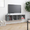 vidaXL - Boekenkast - / - tv-meubel - 143x30x36 - cm - grijs - sonoma - eikenkleurig
