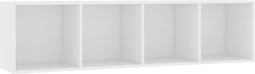 vidaXL - Boekenkast/tv-meubel - 143x30x36 - cm - wit