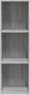vidaXL - Boekenkast/tv-meubel - 36x30x114 - cm - hout - grijs - sonoma - eiken