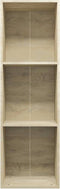 vidaXL - Boekenkast/tv-meubel - 36x30x114cm - bewerkt - hout - sonoma - eikenkleur