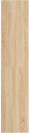 vidaXL - Boekenkast/tv-meubel - 36x30x143cm - bewerkt - hout - sonoma - eikenkleur
