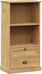 vidaXL - Boekenkast - VIGO - 60x35x114,5 - cm - massief - grenenhout