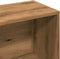vidaXL - Boekenrek - 60,5x30x90 - cm - bewerkt - hout - artisanaal - eikenkleurig